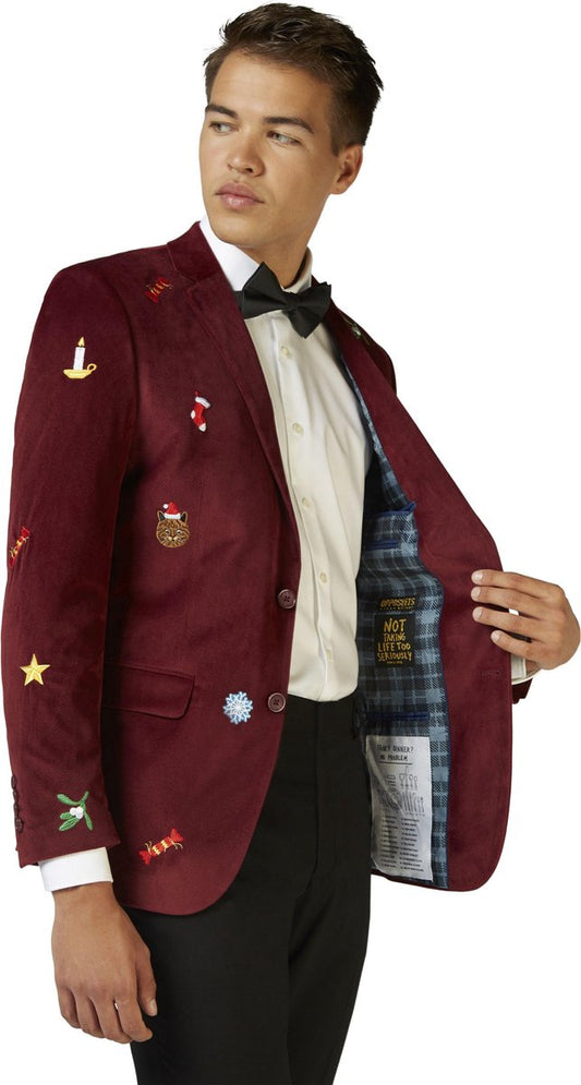 Blazer de Noël à étoiles