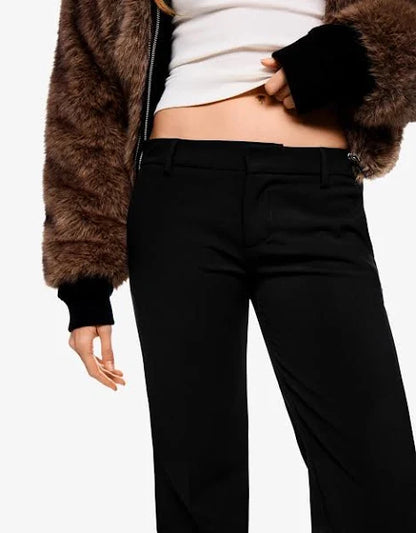 Pantalon élégant pour femme noir