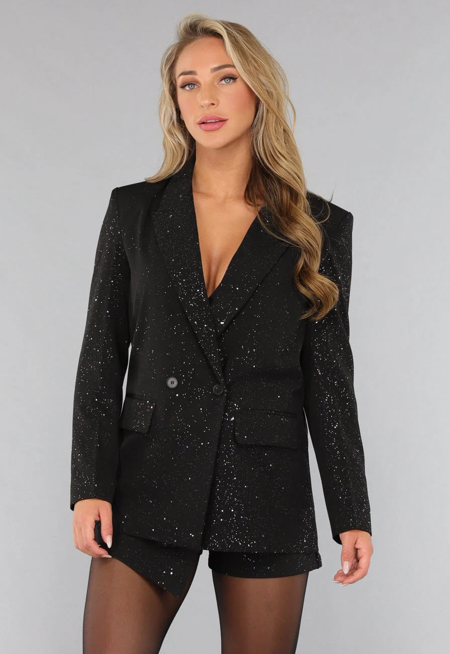Blazer pailletée élégante ✨